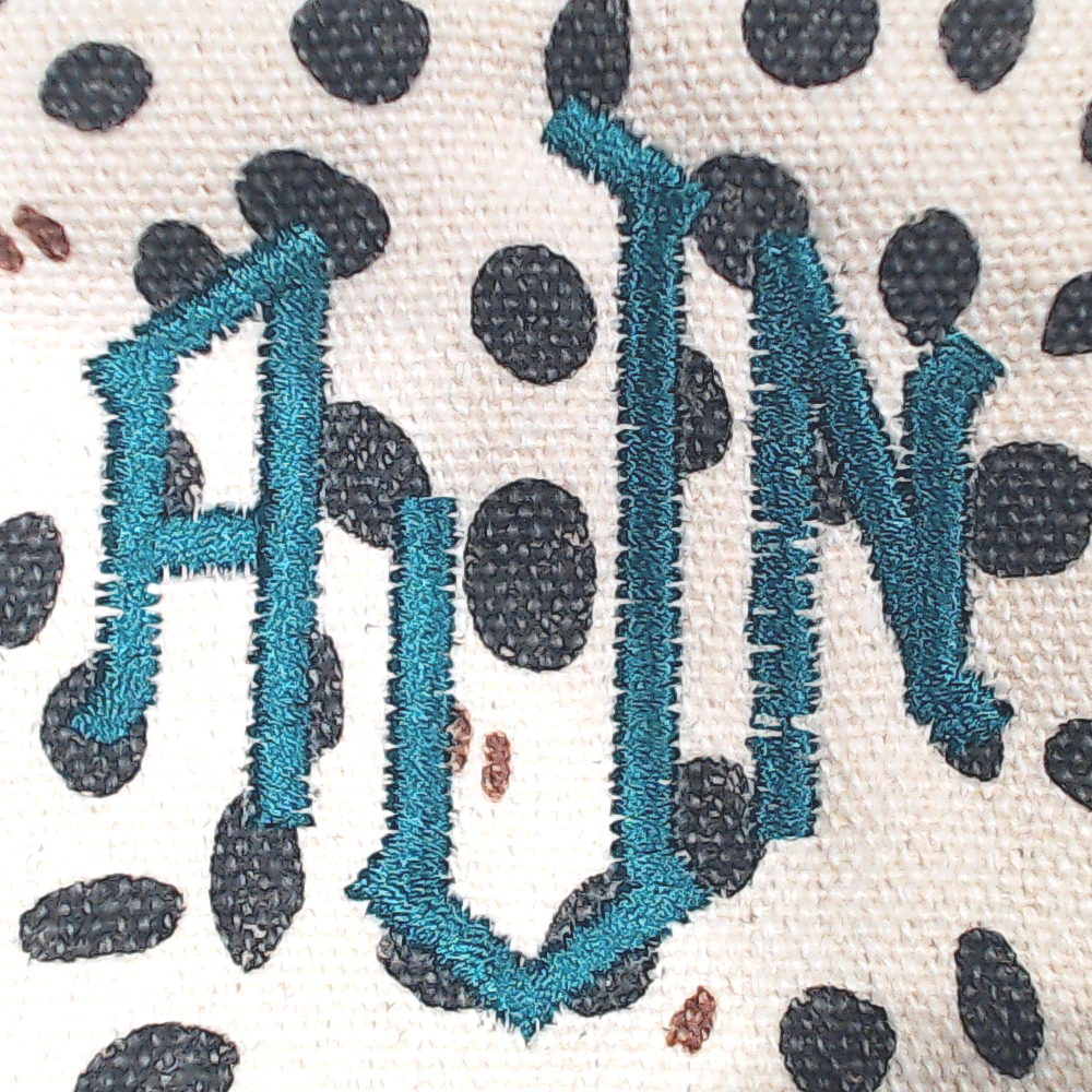 BLOOPER BAG: Monogrammed Keychain Wallet