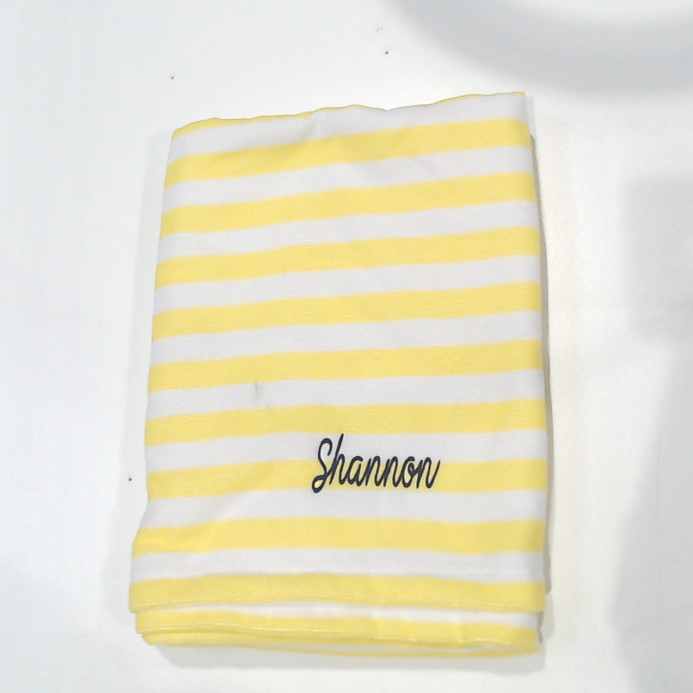 BLOOPER SWIM: Monogrammed Beach Towel