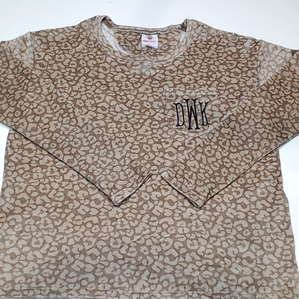 BLOOPER CLOTHING: Monogrammed Softspun Lounge Shirt