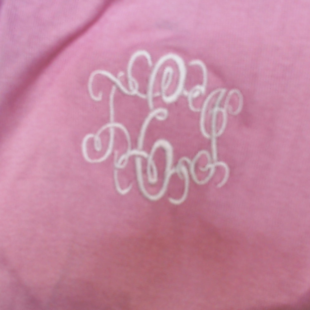 BLOOPER KIDS: Monogrammed Baby Layette Gown