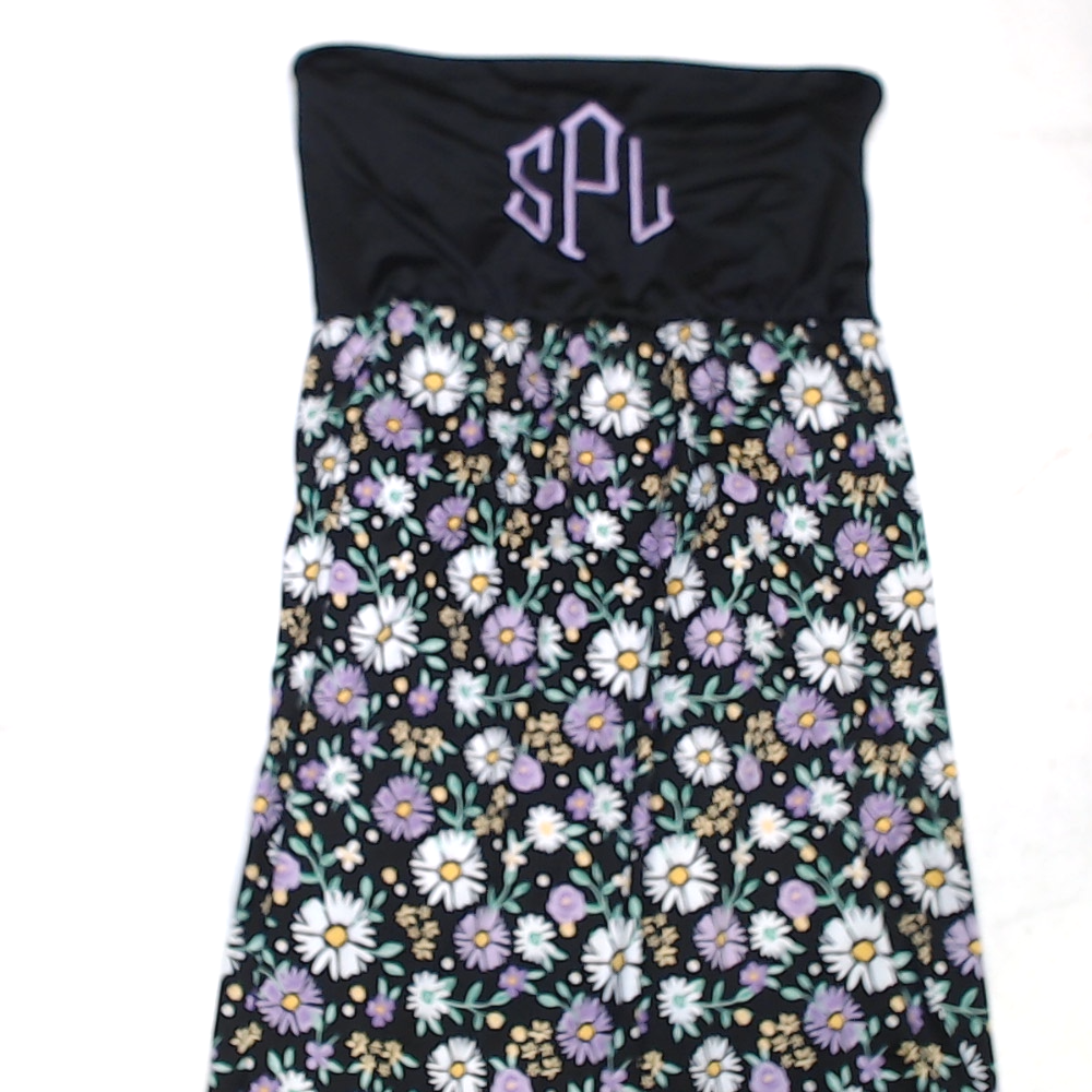 BLOOPER SWIM: Monogrammed Beach Cover Up