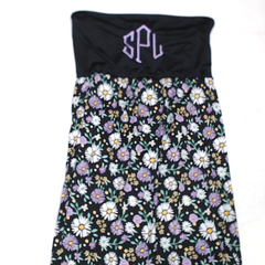 BLOOPER SWIM: Monogrammed Beach Cover Up