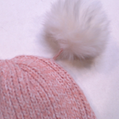BLOOPER KIDS: Monogrammed Kids Pom Pom Beanie