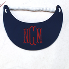 BLOOPER ACCESSORY: Monogrammed Bride Tribe Visor