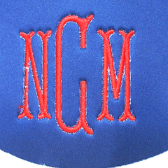 BLOOPER ACCESSORY: Monogrammed Bride Tribe Visor