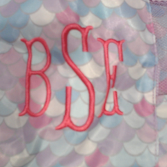 BLOOPER KIDS: Monogrammed Kids Beach Backpack Bag