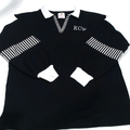 BLOOPER CLOTHING: Monogrammed Colorblock Sweatshirt