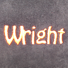BLOOPER ACCESSORY: Monogrammed Golf Towel