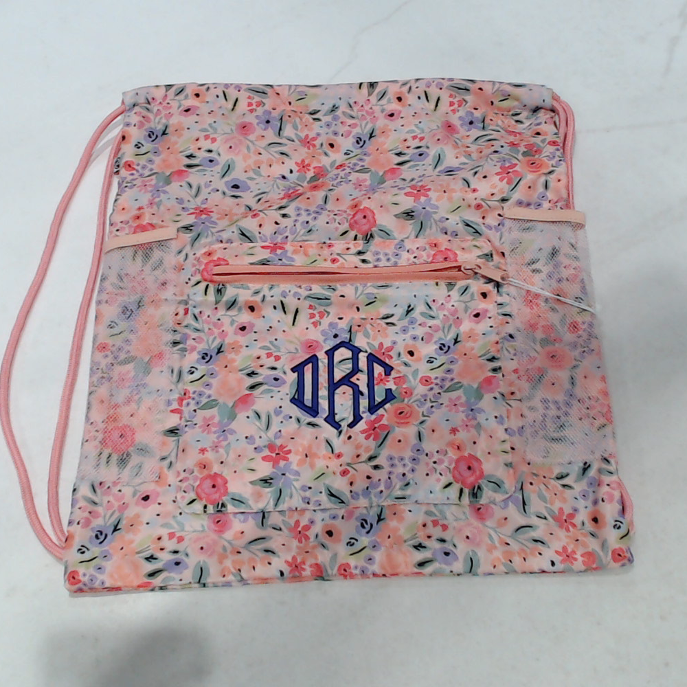 BLOOPER KIDS: Monogrammed Kids Cinch Bag