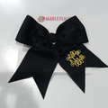 BLOOPER KIDS: Monogrammed Girls Hair Bow