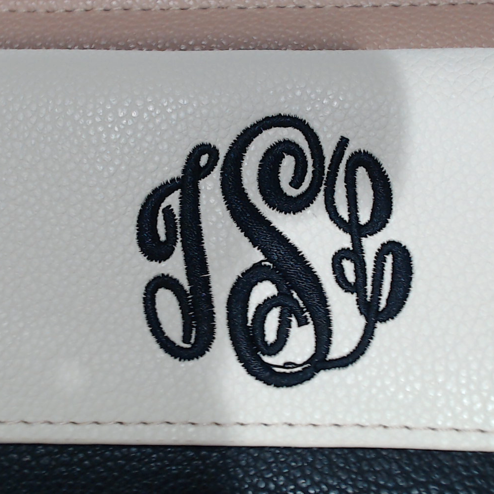 BLOOPER ACCESSORY: Monogrammed Phone Wallet Wristlet
