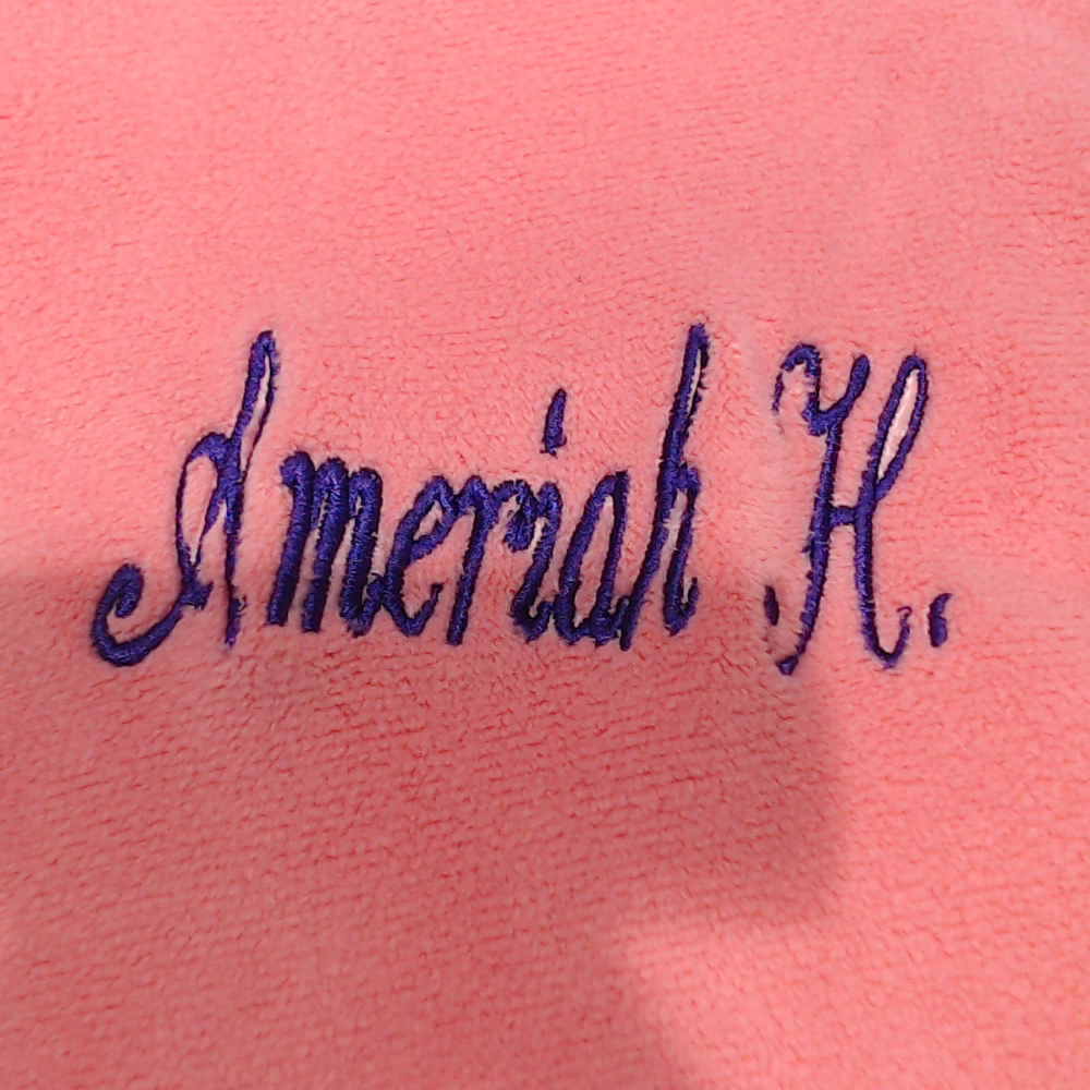 BLOOPER CLOTHING: Monogrammed Puff Sleeve Fleece Pullover
