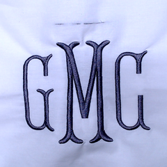 BLOOPER ACCESSORY: Monogrammed Pillow Sham