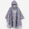 Monogrammed Rain Poncho | Watercolor Cheetah