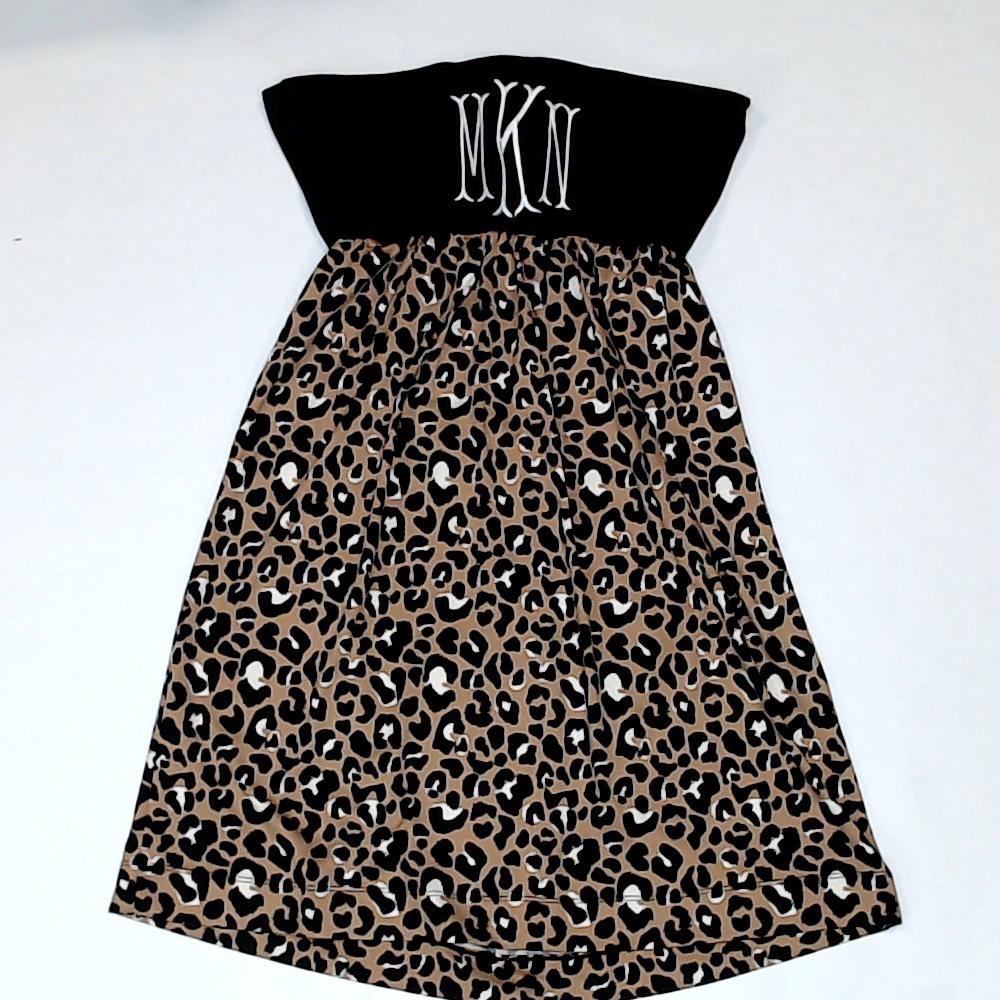 BLOOPER SWIM: Monogrammed Beach Cover Up