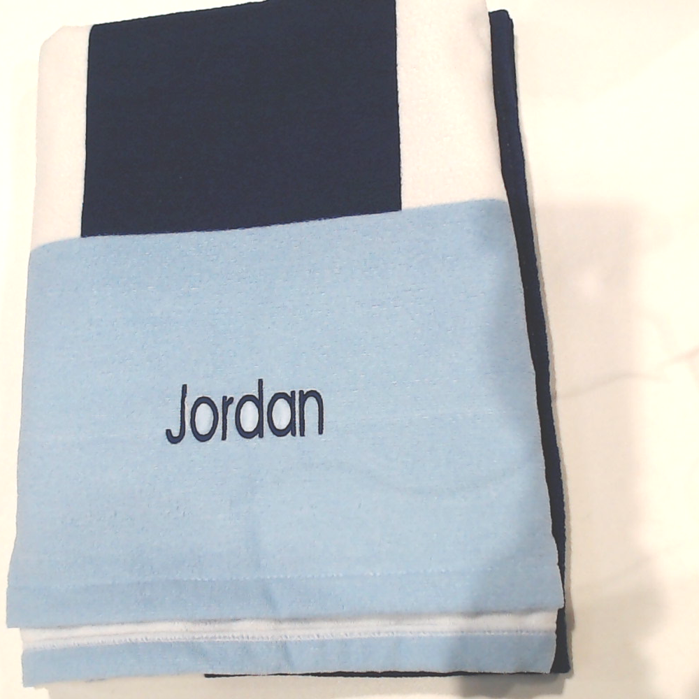 BLOOPER SWIM: Monogrammed Beach Towel