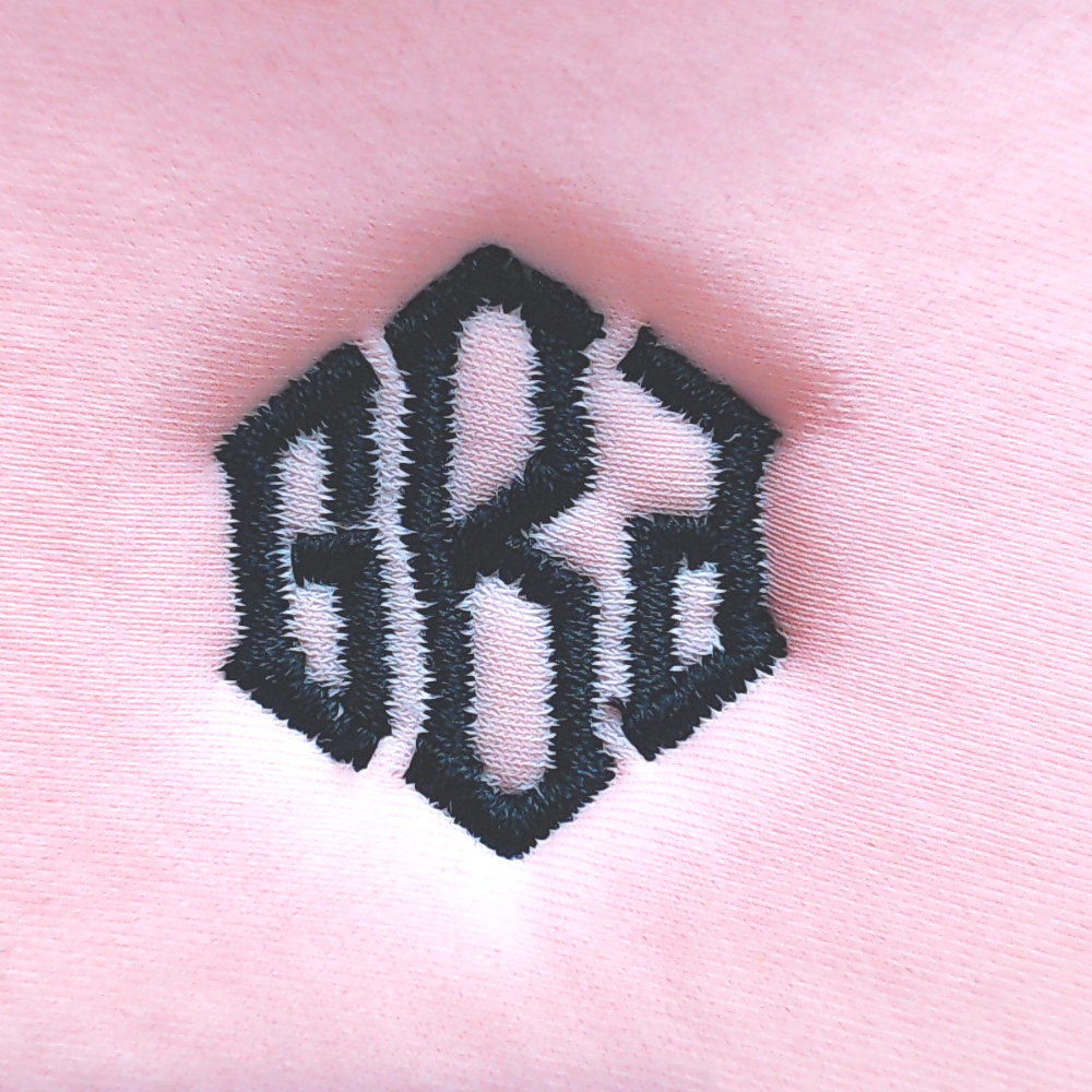 BLOOPER KIDS: Monogrammed Baby Sun Hat