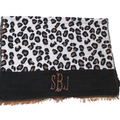 BLOOPER ACCESSORY: Monogrammed Leopard Scarf