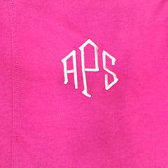 BLOOPER CLOTHING: Monogrammed Open Back Sweatshirt