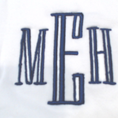 BLOOPER CLOTHING: Monogrammed Quarter Zip Sweatshirt