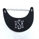 BLOOPER ACCESSORY: Monogrammed Bride Tribe Visor