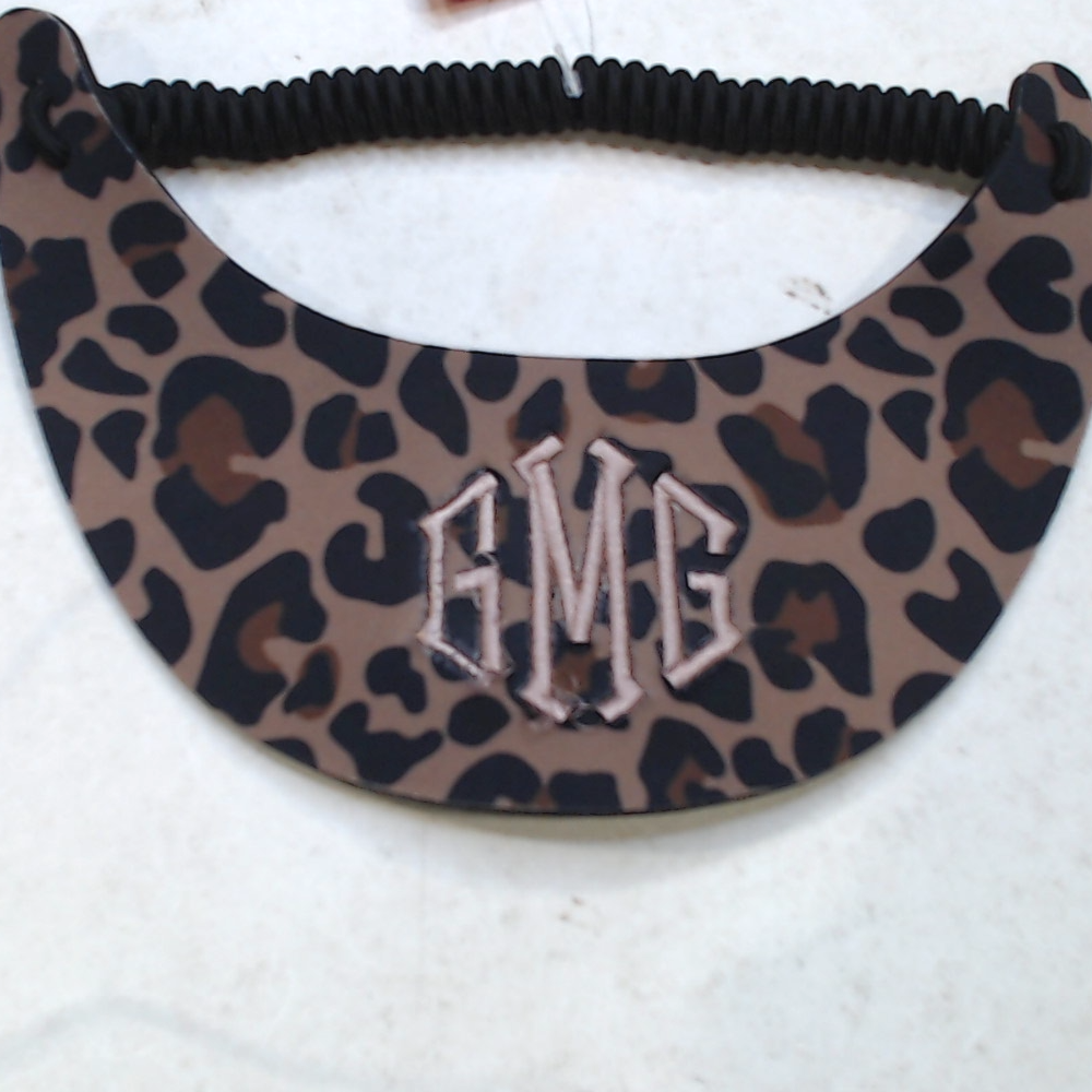 BLOOPER ACCESSORY: Monogrammed Bride Tribe Visor