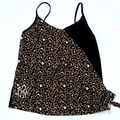BLOOPER SWIM: Monogrammed Ruched Tankini
