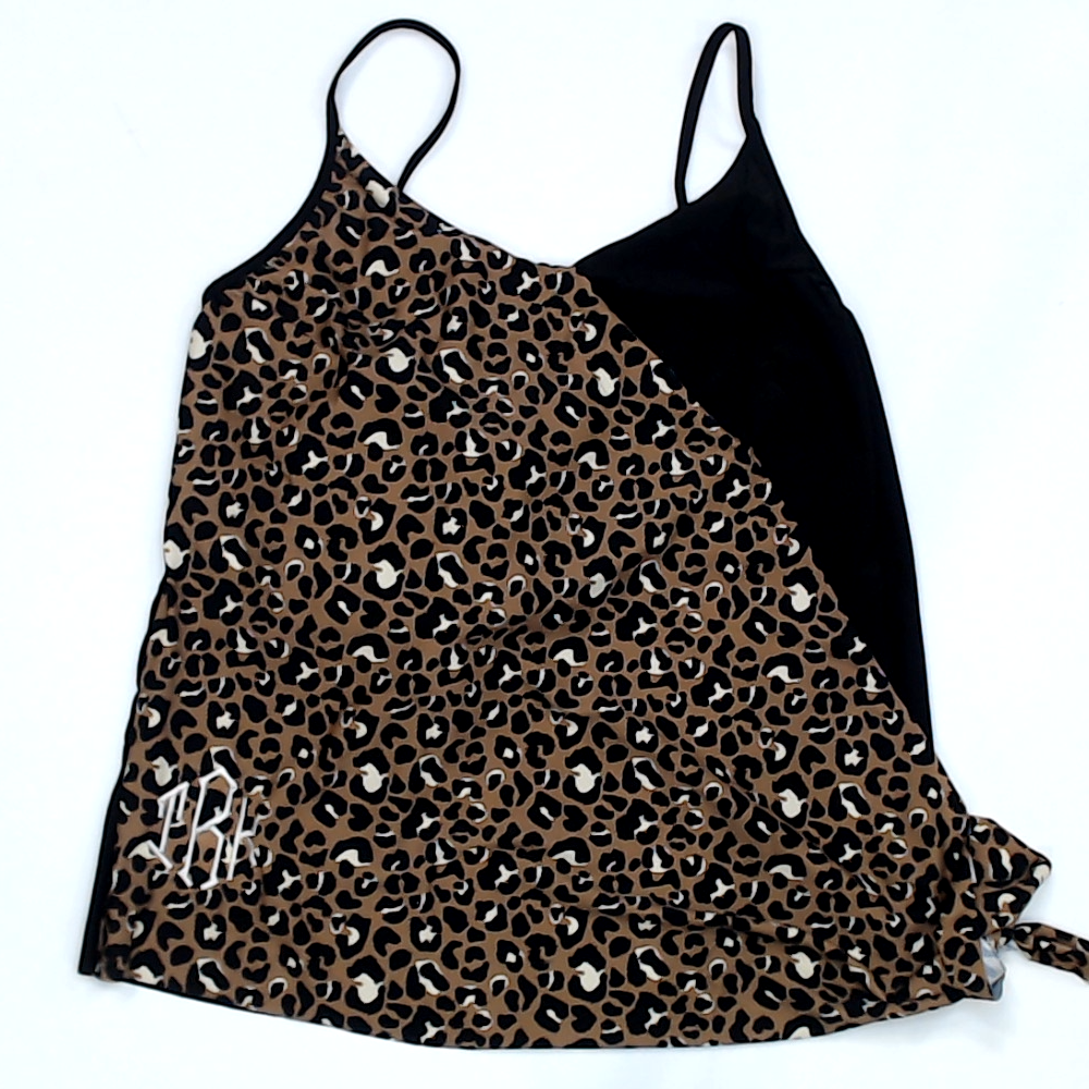 BLOOPER SWIM: Monogrammed Ruched Tankini