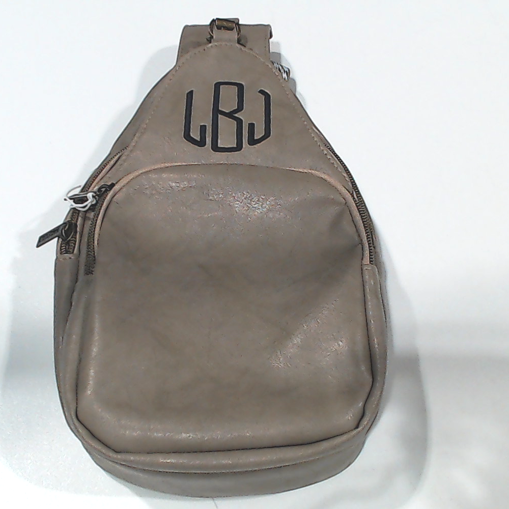 BLOOPER BAG: Monogrammed Sling Purse