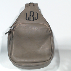 BLOOPER BAG: Monogrammed Sling Purse