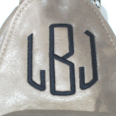 BLOOPER BAG: Monogrammed Sling Purse