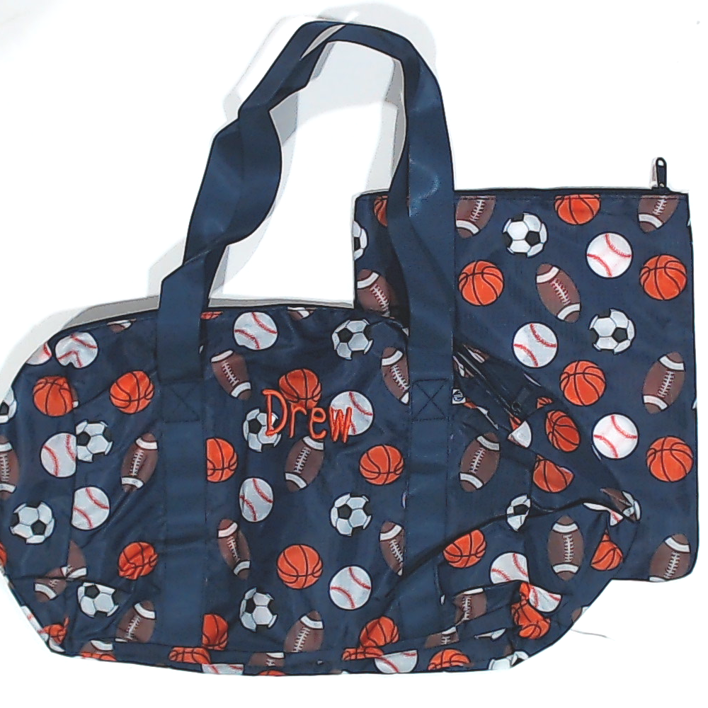 BLOOPER KIDS: Monogrammed Kids Activity Bag