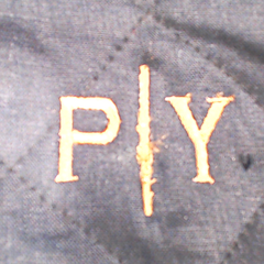 BLOOPER CLOTHING: Monogrammed Reversible Vest