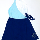 BLOOPER SWIM: Monogrammed Wrap Cover  Up
