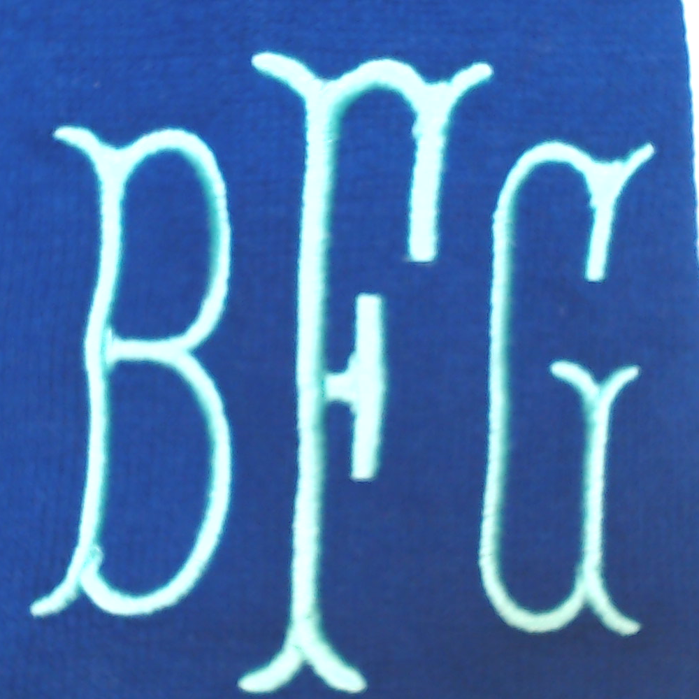 BLOOPER SWIM: Monogrammed Wrap Cover  Up