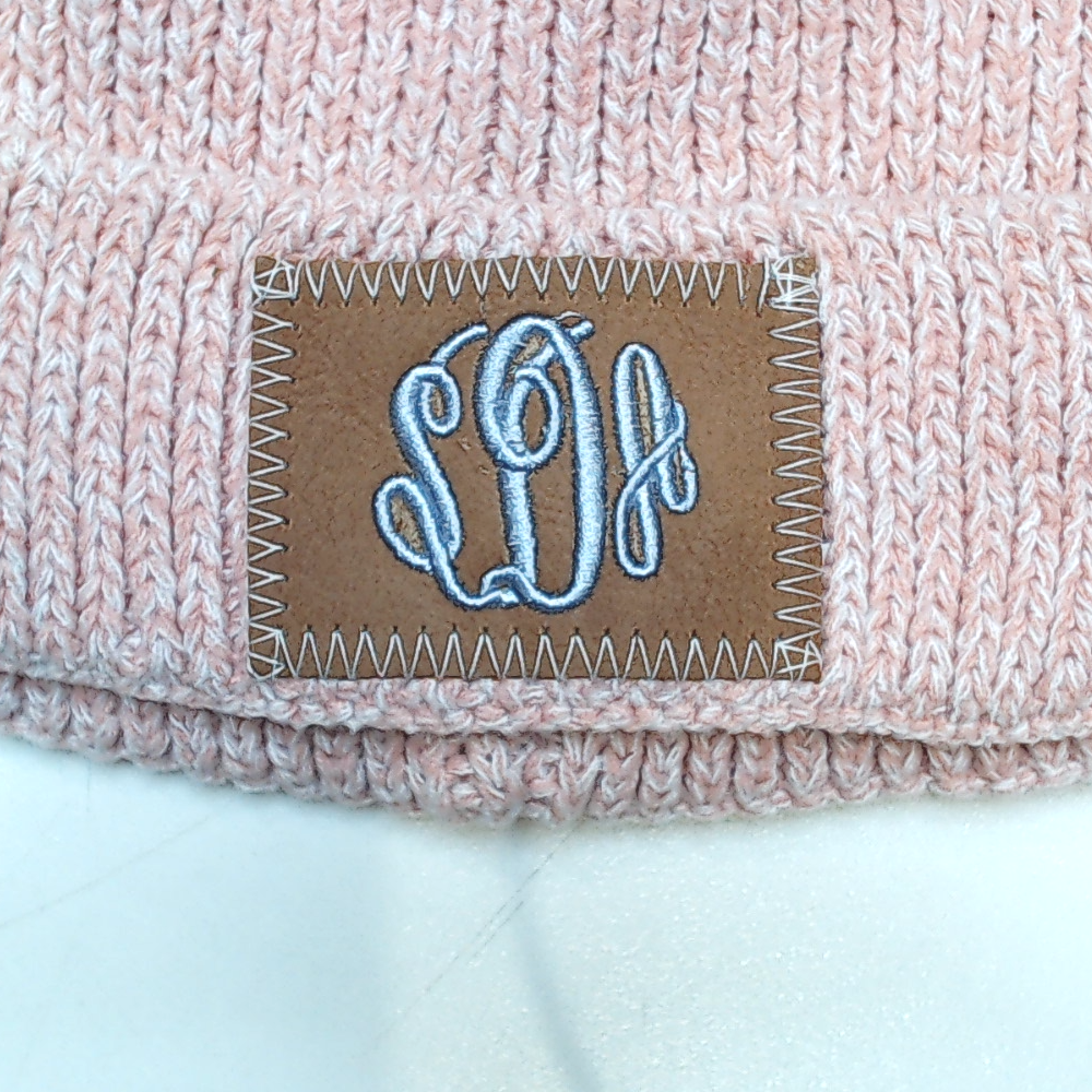 BLOOPER ACCESSORY: Monogrammed Beanie