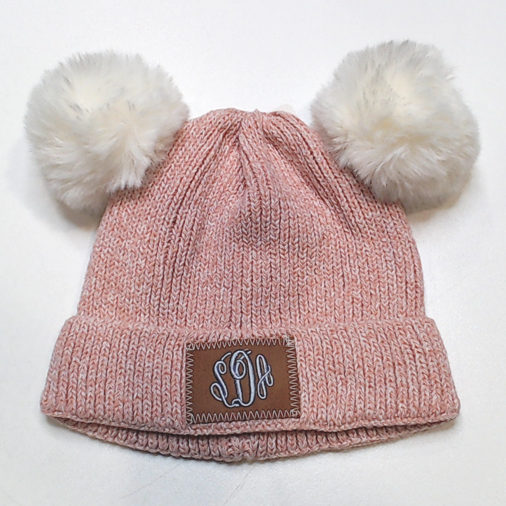 BLOOPER ACCESSORY: Monogrammed Beanie