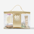 Phi Mu Clear Train Case | Clear