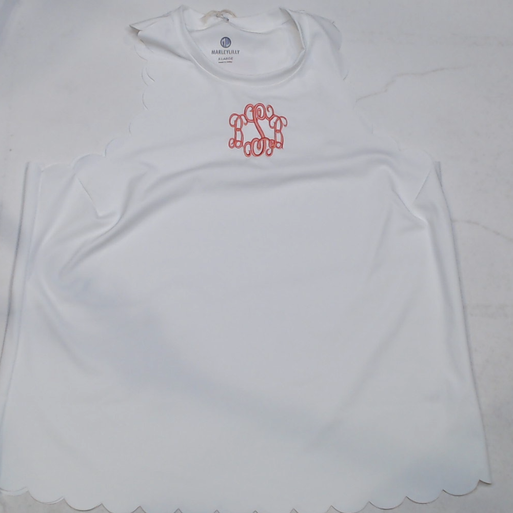 BLOOPER CLOTHING: Monogrammed Exercise Tank