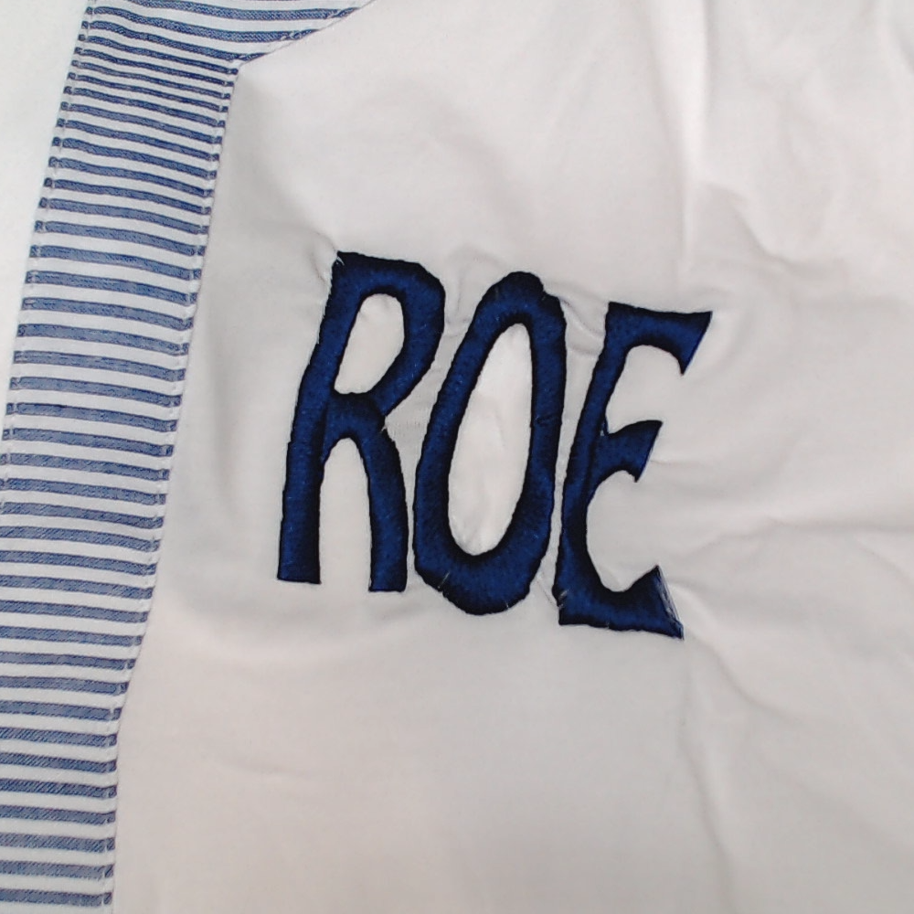 BLOOPER CLOTHING: Monogrammed Seersucker Cover Up