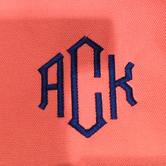 BLOOPER BAG: Monogrammed Weekend Bag