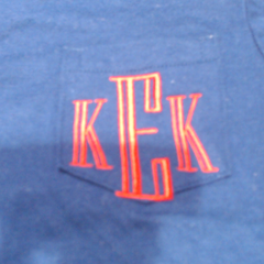 BLOOPER KIDS: Monogrammed Kids America T-Shirt