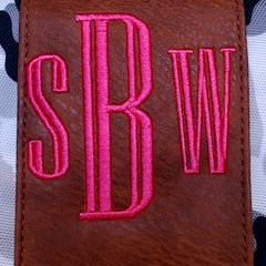 BLOOPER KIDS: Monogrammed Portable Baby Changing Pad