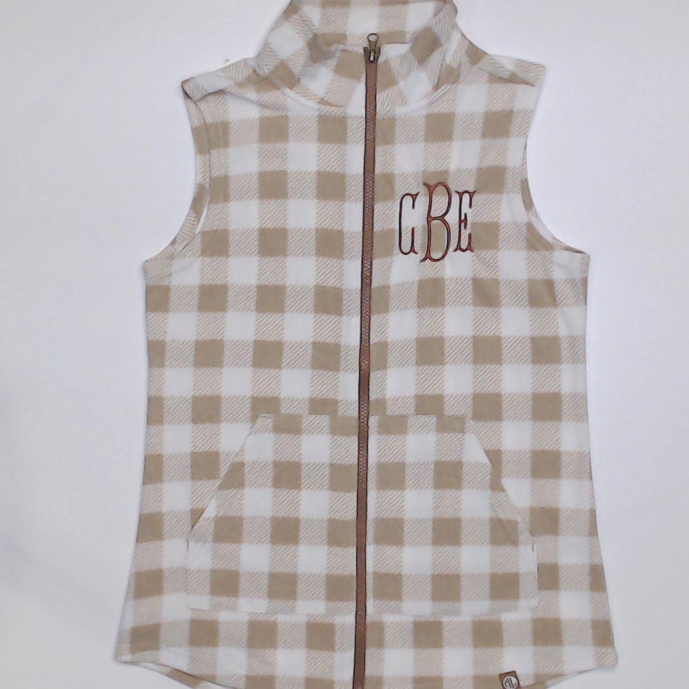 BLOOPER CLOTHING: Monogrammed Vest