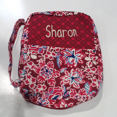 BLOOPER ACCESSORY: Monogrammed Bible Carrier