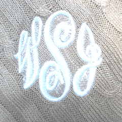 BLOOPER KIDS: Monogrammed Kids Poncho