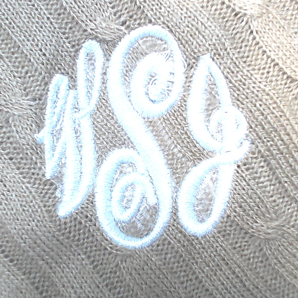 BLOOPER KIDS: Monogrammed Kids Poncho