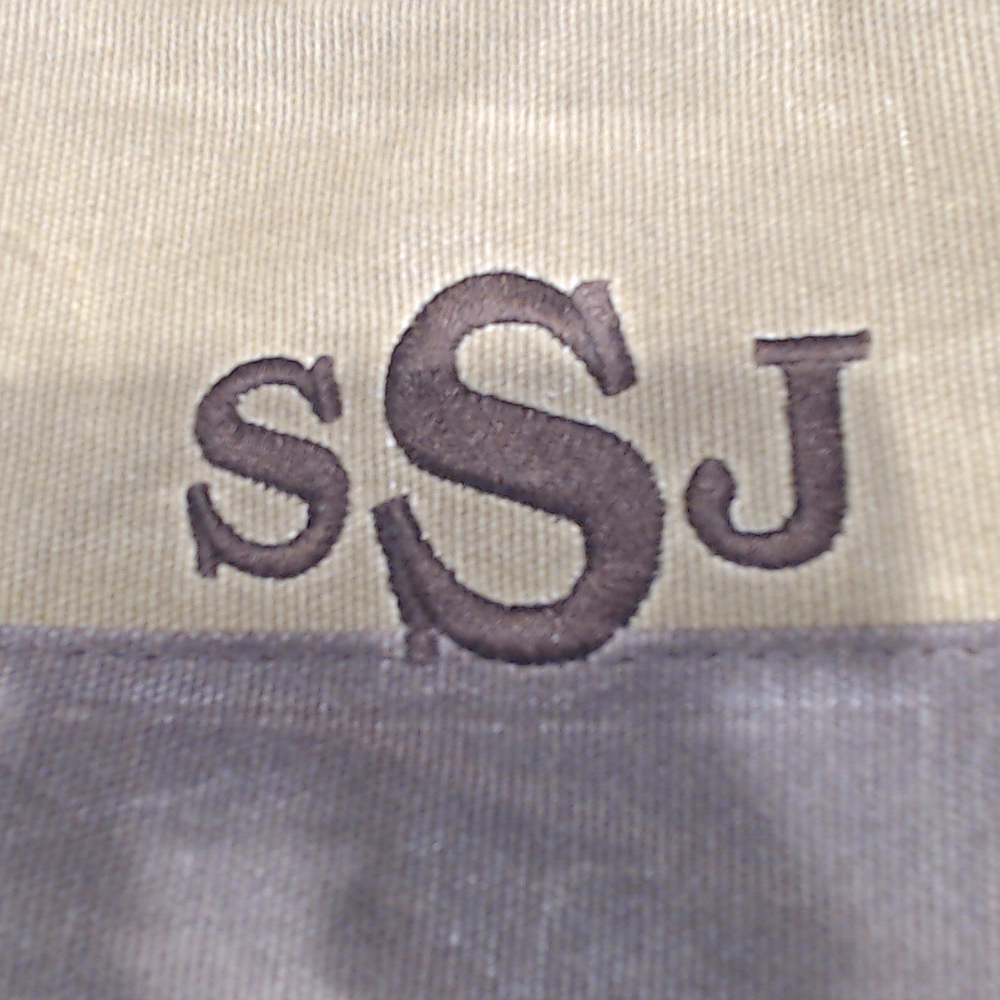 BLOOPER ACCESSORY: Personalized Waxed Canvas Dopp Kit