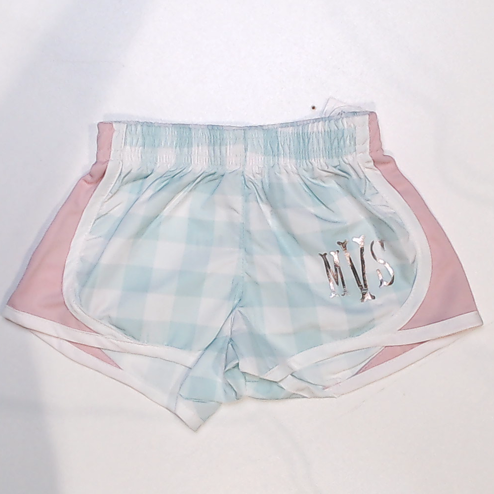 BLOOPER KIDS: Monogrammed Kids Running Shorts