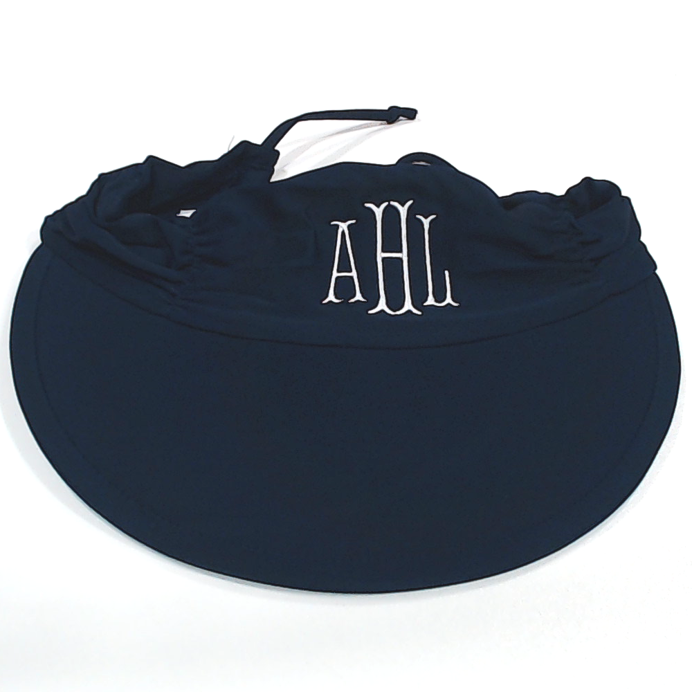 BLOOPER ACCESSORY: Monogrammed Swim Visor
